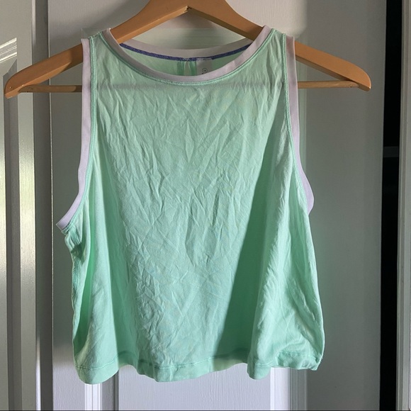 Ivivva Other - Ivivva by Lululemon Mint Green Crop Tank Top